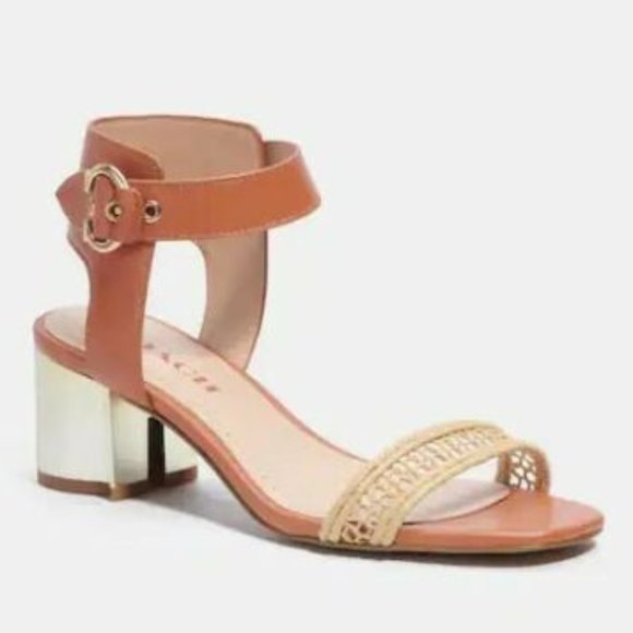 Coach Marci Sandal Hazelnut - Picture 1 of 5